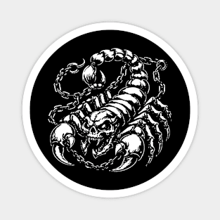 SCORPION SKULL Magnet